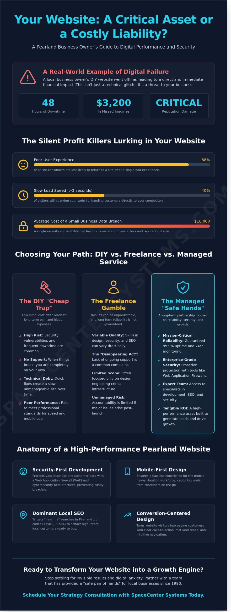 Web Design in Pearland, TX: The Business Owner’s Guide to Growth & Security