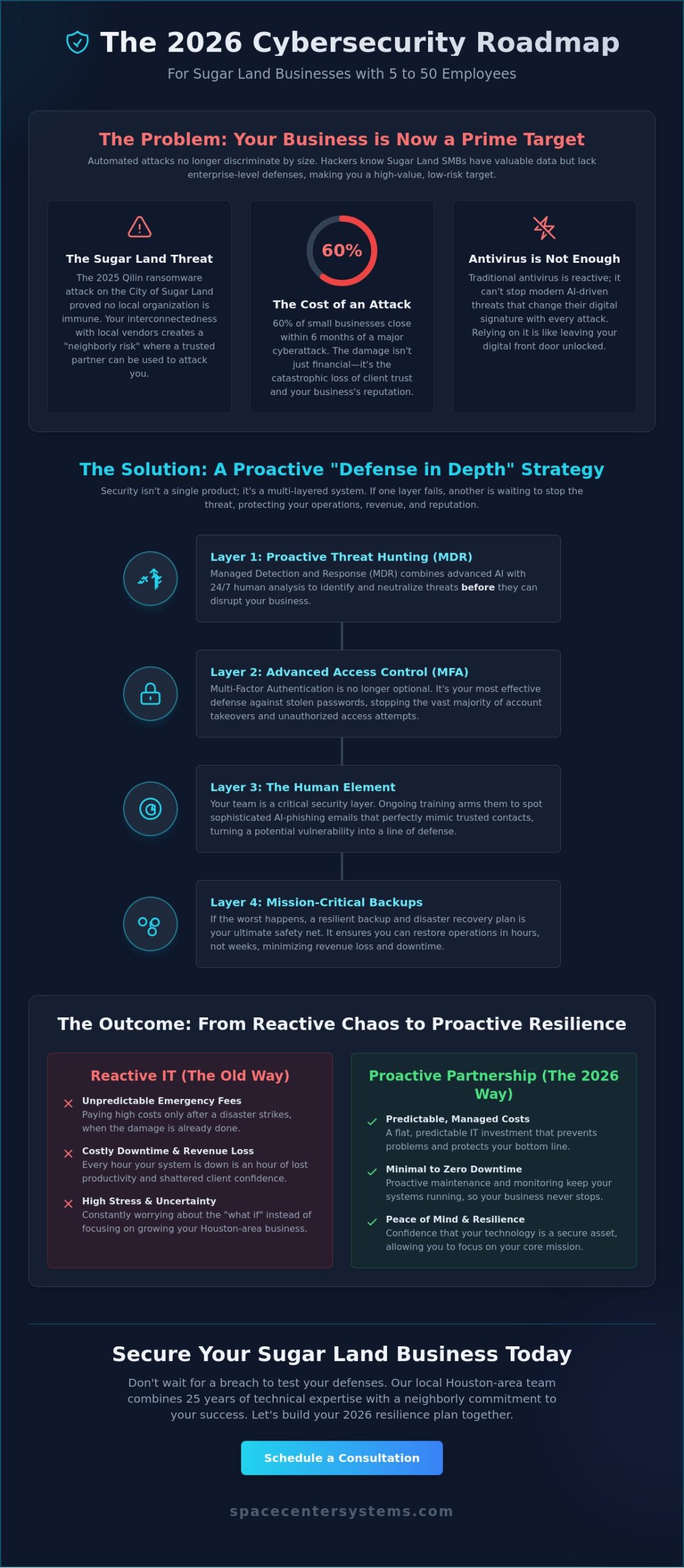 Protecting My Business from Cyber Threats in Sugar Land: A 2026 Strategy Guide