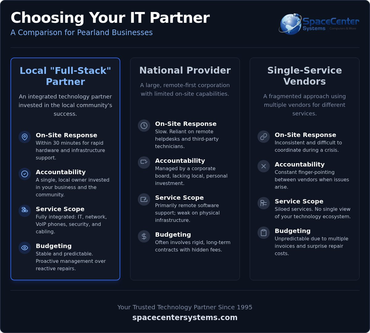 Choosing a Local IT Company in Pearland: The 2026 Business Guide