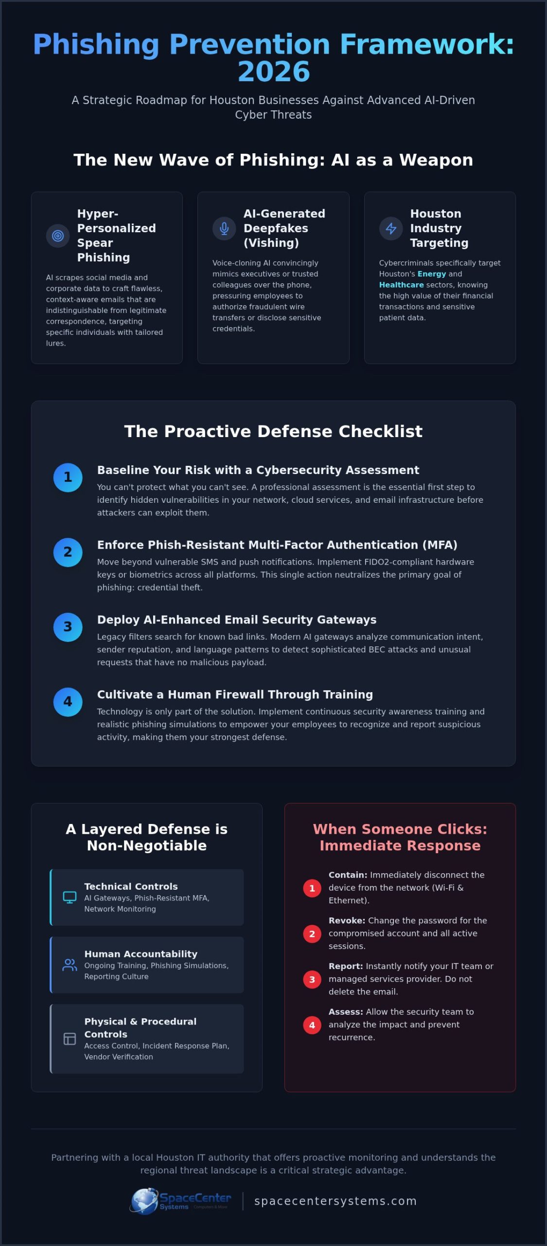 The 2026 Phishing Prevention Checklist for Houston Businesses